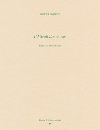 L' Attrait des choses