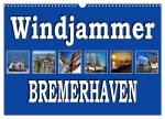 Windjammer - Bremerhaven (Wandkalender 2025 DIN A3 quer), CALVENDO Monatskalender