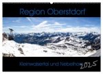 Region Oberstdorf - Kleinwalsertal und Nebelhorn (Wandkalender 2025 DIN A2 quer), CALVENDO Monatskalender