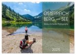 Österreich Berg und See (Wandkalender 2025 DIN A3 quer), CALVENDO Monatskalender