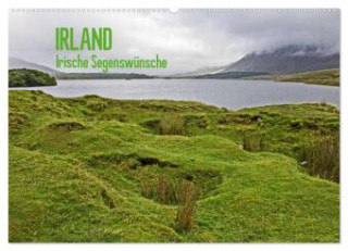 Irland - Irische Segenswünsche (Wandkalender 2025 DIN A2 quer), CALVENDO Monatskalender