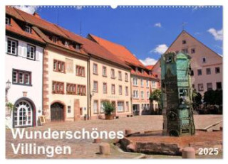 Wunderschönes Villingen (Wandkalender 2025 DIN A2 quer), CALVENDO Monatskalender