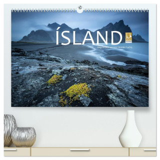 Island Impressionen von Armin Fuchs (hochwertiger Premium Wandkalender 2025 DIN A2 quer), Kunstdruck in Hochglanz