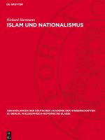 Islam und Nationalismus