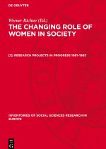 Research Projects in Progress 1981-1983