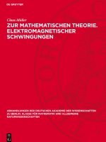 Zur mathematischen Theorie. Elektromagnetischer Schwingungen