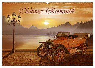 Oldtimer Romantik (Wandkalender 2025 DIN A2 quer), CALVENDO Monatskalender