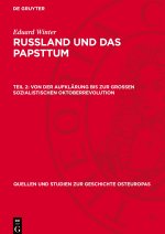 Von der Aufklärung bis zur Grossen Sozialistischen Oktoberrevolution