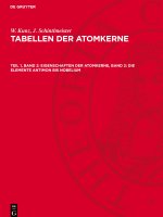 Eigenschaften der Atomkerne, Band 2: Die Elemente Antimon bis Nobelium