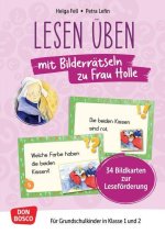 Lesen üben mit Bilderrätseln: Frau Holle. 34 Bildkarten zur Leseförderung