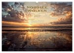 Nordseewolken (Wandkalender 2025 DIN A2 quer), CALVENDO Monatskalender