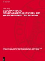 Geographische Massstabsbetrachtungen zur Wasserhaushaltsgleichung