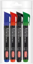 Marker permanentny 4 kolory