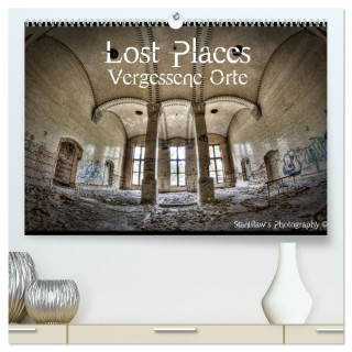 Lost Places, Vergessene Orte / AT-Version (hochwertiger Premium Wandkalender 2025 DIN A2 quer), Kunstdruck in Hochglanz