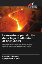 Lavorazione per attrito della lega di alluminio Al 6061-6063