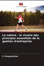 La nature - le vicaire des principes essentiels de la gestion d'entreprise