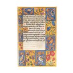 Spinola Hours (Ancient Illumination) Maxi 12-month Vertical Hardback Dayplanner 2025 (Elastic Band Closure)