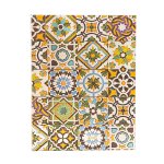 Porto (Portuguese Tiles) Ultra 12-month Day-at-a-time Hardback Dayplanner 2025 (Elastic Band Closure)