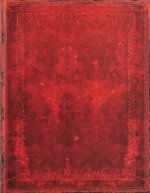 Red Moroccan Bold (Old Leather Collection) Ultra 12-month Business Planner Softcover Flexi Dayplanner 2025 (Elastic Band Closure)