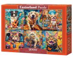 Puzzle 2000 el. Wybierz swojego zwierzaka
