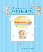 album del mio battesimo. Azzurro