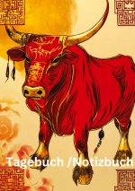 Tagebuch / Notizbuch   Chinesische Tierkreis  Büffel