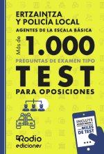 ERTZAINTZA Y POLICIA LOCAL MAS DE MIL PREGUNTAS DE EXAMEN T