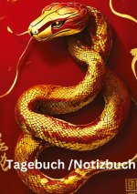Tagebuch / Notizbuch  Chinesische Tierkreis Schlange
