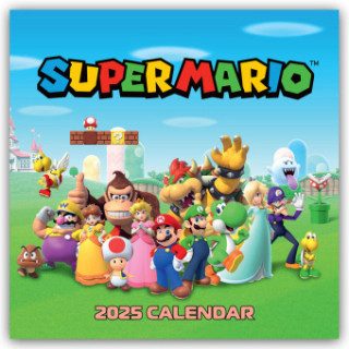 Nintendo - Super Mario 2025 - Wandkalender