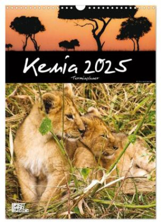 Kenia ? Terminplaner (Wandkalender 2025 DIN A3 hoch), CALVENDO Monatskalender