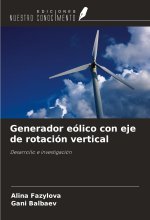 Generador eólico con eje de rotación vertical