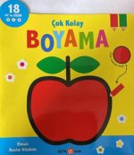 Cok Kolay Boyama - Elmali Resim Kitabim