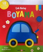 Cok Kolay Boyama - Arabali Resim Kitabim
