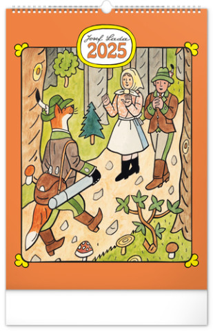 Josef Lada 2025 - nďż˝stďż˝nnďż˝ kalendďż˝ďż˝