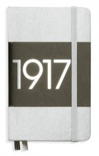 Zápisník Leuchtturm1917 - notebook A6-tečkovaný-stříbrný