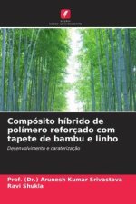 Compósito híbrido de polímero reforçado com tapete de bambu e linho