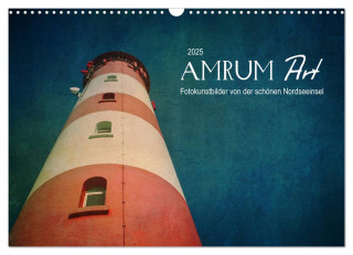 AMRUM Art (Wandkalender 2025 DIN A3 quer), CALVENDO Monatskalender