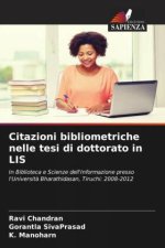 Citazioni bibliometriche nelle tesi di dottorato in LIS