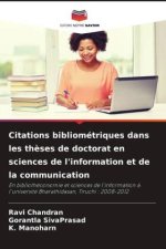 Citations bibliométriques dans les thèses de doctorat en sciences de l'information et de la communication