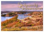 Sehnsucht Schweden - Sverige (Wandkalender 2025 DIN A2 quer), CALVENDO Monatskalender