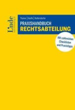 Praxishandbuch Rechtsabteilung