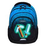 Plecak 3-komorowy Astrabag blue pixel