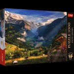 Puzzle 1000 Premium Plus Photo Odyssey Dolina Lauterbrunnen Szwajcaria 10821