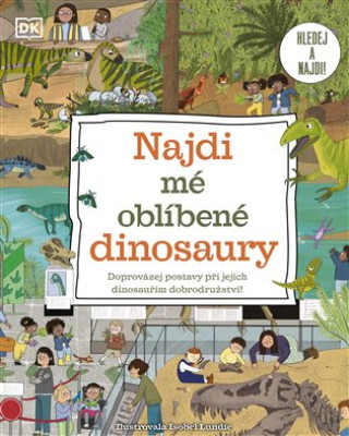 Najdi mďż˝ oblďż˝benďż˝ dinosaury