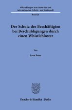 Der Schutz des Beschäftigten bei Beschuldigungen durch einen Whistleblower.