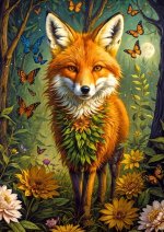 1000 Enchanted Fox puzzles