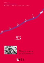 Essaim 53 - Manger le livre en psychanalyse