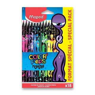 Maped Pastelky Color' Peps Monster 12 ks