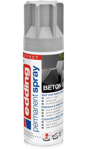 Edding Akrylovďż˝ sprej 5200 - beton efekt (941)