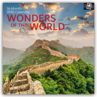 Wonders of the World - Wunder der Welt 2025 - 16-Monatskalender